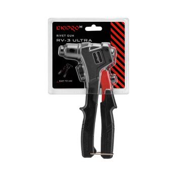 Пистолет клепальный RV-3 ULTRA 2,4-4,8mm DNIPRO-M (08466002)
