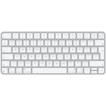 Apple Magic Keyboard с Touch ID MXCK3Z/A, беспроводная, Bluetooth, QWERTY, белый, мультимедийные клавиши (MXCK3Z/A)