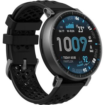 Huami смарт-часы W2556GL1N, 3.81см, AMOLED, 480x480, 64МБ, 4ГБ, 658мАч, Bluetooth 5.3, 24 дня, водонепроницаемость 5ATM (W2556GL1N)