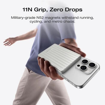 EcoFlow Rapid Mag 5022801002 внешний аккумулятор 5000mAh 7.5W магнитная беспроводная зарядка Белый (5022801002)