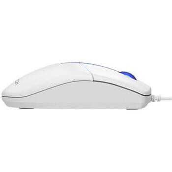 A4Tech Мышь A4TMYS47395, 1200 DPI, 3 кнопки, 1,5 м, 125-500 Гц, оптический сенсор, симметричная (A4TMYS47395)