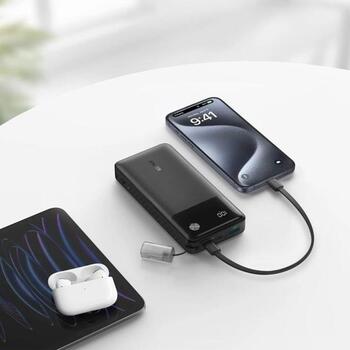 Anker Power Bank A1384G11, 20000 мАч, 30 Вт, черный (A1384G11)