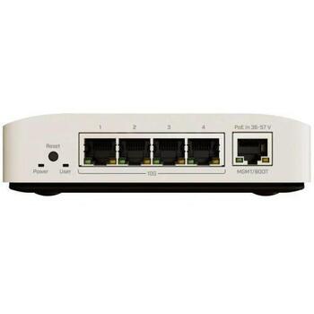 Mikrotik CRS304-4XG-IN коммутатор 10G Ethernet 4x, DC/PoE, 12-57 V, 21 W, VLAN, MAC фильтрация, DIN крепление (CRS304-4XG-IN)