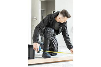 Hogert защитные ботинки HT5K592-41, S3L, SR, 200J, ISO 20345:2011, композитный подносок, кевларовая стелька, кожа, черный, 41 (HT5K592-41)