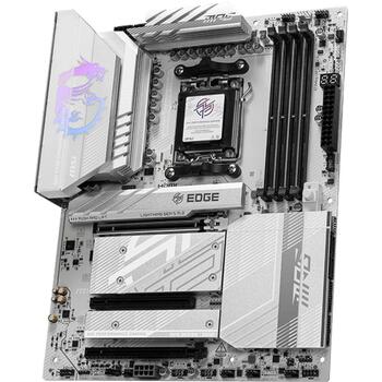 Msi Mātesplate MPG B850 EDGE TI WIFI, DDR5, 256 GB, 4 DIMM, 4 M.2, 5G LAN, Wi-Fi 7, 14+2+1 jaudas sistēma, 7.1 audio (MPG B850 EDGE TI WIFI)