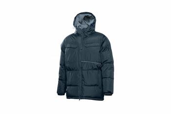 Hogert LEON siltināta jaka ar kapuci HT5K926-3XL, 3XL, 100% poliesteris RIP-STOP ar PVC pārklājumu, mākslīgā pildviela, EN 14058 (HT5K926-3XL)