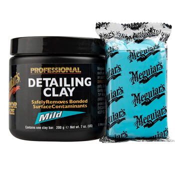 Meguiar's C2000 Mirror Glaze Профессиональная глина для детейлинга, мягкая, удаляет въевшиеся загрязнения 200 г (C2000)