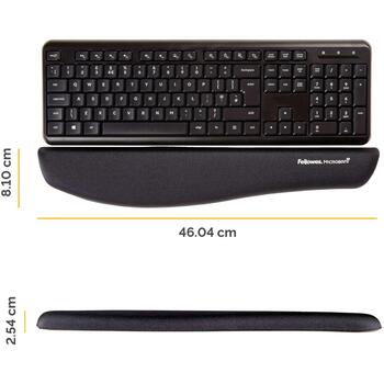 KEYBOARD ACC WRIST SUPPORT/BLACK 9252103 FELLOWES (9252103)