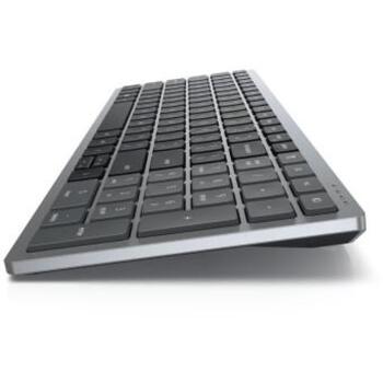 Dell Pro 7 Slim KM726 Tastatūras un peles komplekts 580-BDPB, 2.4 GHz, 3 pogas, bezvadu savienojums, melna (580-BDPB)