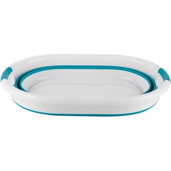 Beldray LA034816TQFEU7 Складная корзина для белья, 37 л, 62x44x8.3 см, пластик, белый/синий (LA034816TQFEU7)