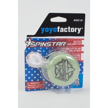 YoYoFactory YO-YO SPINSTRAR YO 577, 1A, подшипник C, Starburst, светится в темноте (YO 577)