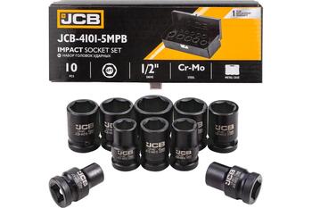 JCB Ударные головки JCB-4101-5MPB, 10 шт, 1/2