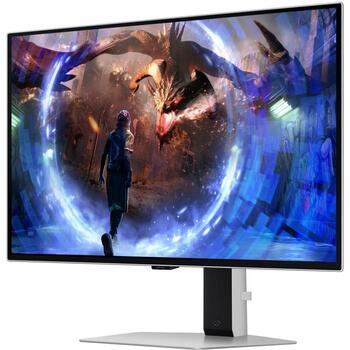 Samsung OLED монитор LS27DG602SUXEN 68.6 см 2560 x 1440 Quad HD 0.03 мс 178° 178° Встроенный USB хаб 3.2 Gen 1 Крепление VESA Регулируемая подставка (LS27DG602SUXEN)
