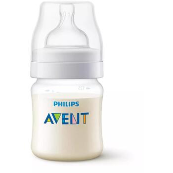 Philips Avent антиколиковая бутылочка для кормления SCY100/01, 125 мл, 1 шт., антиколиковый клапан, без BPA (SCY100/01)