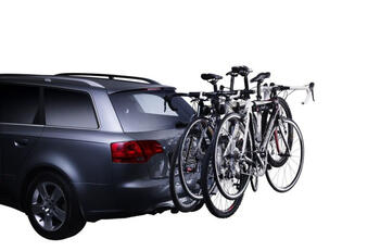 Velo turētājs HangOn 4 velosipēdiem, noliekams, 69-9708-4B, THULE (69-9708-4B)