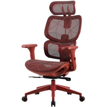 Onex Spēļu krēsls Ventra Premium ONEX-VENTRA-RD, 68x66x114-124 cm, sarkans, ergonomisks, 125 kg, 5 ritenīši, 60 mm, Multiblock (ONEX-VENTRA-RD)