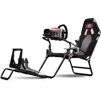 Next Level Racing Игровое кресло GTLITE NLR-S021, 176x93x95см, 14.4кг, складное, регулируемое, совместимо с Logitech, Thrustmaster (NLR-S021)