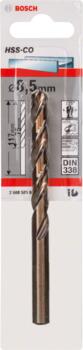 HSS-Co urbis metālam 8,5mm, 1 gab., Urbjmašīnām/skrūvgriežiem KOBALTA HSS SPIRĀLVEIDA URBIS, 2608585861, BOSCH (2608585861)
