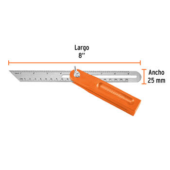 Regulējams stūrenis 200mm EFT-8 TRUPER (EFT-8)