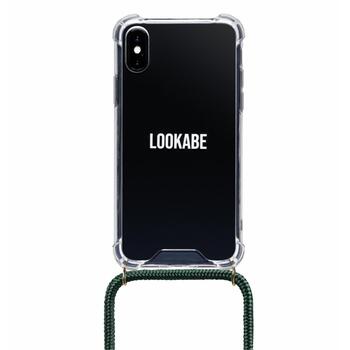 Lookabe Ожерелье iPhone X/Xs LOO013, 5.8'', Зеленый, водонепроницаемый, грязеотталкивающий, регулируемый 1.5m (LOO013)