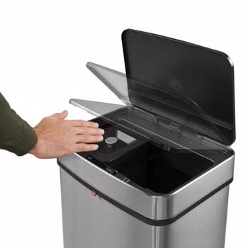 Hailo Öko Vario XL 030656001, система сортировки отходов, 2x25L, нержавеющая сталь, датчик, 50L (030656001)