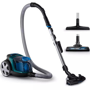 Пылесос PowerPro Compact, без мешка, 900 Вт, 1,5 л, FC9334/09 PHILIPS (FC9334/09)