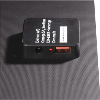 Denver Солнечная панель SOP-10200 117250200000, 20 W, USB-A 5V-3A, QC3.0, DC 5-18V, складной, монокристаллический кремний (117250200000)