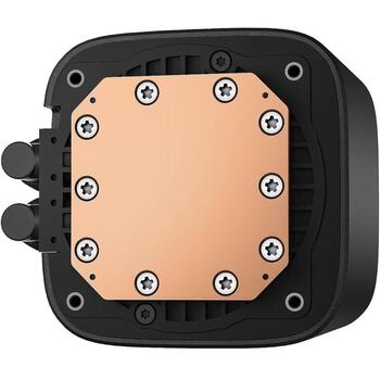 Deepcool Ūdens dzesētājs LE240 V2 R-LE240-BKAMMC-G-2, 75.89 cfm, 2 ventilatori, 31.6 dBA, 500-2100 RPM, RGB (R-LE240-BKAMMC-G-2)