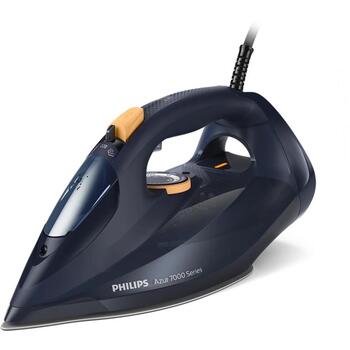Philips 7000 sērijas DST7060/20 Tvaika gludeklis, 3000 W, 300 ml, 55 g/min, 250 g/min, Zils/dzeltens, Automātiska izslēgšanās (DST7060/20)