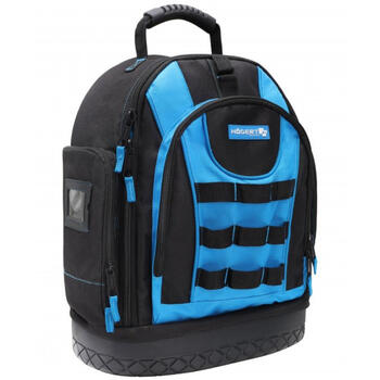 Hogert HT7G226 smagās slodzes mugursoma, 600D poliesters, 40x20x45 cm, 75 kabatas, noņemams organizators (HT7G226)