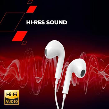 Проводные наушники с разъёмом USB C и поддержкой звука Hi Res SEP-6 Type C HiRes Sound Белые CNS-CEP6W CANYON (CNS-CEP6W)