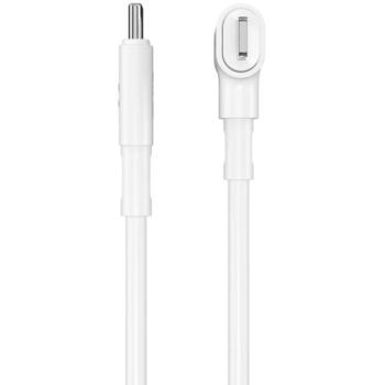 Hyper HiperJuice Silikona USB-C uz USB-C un Lightning hibrīda 60W kabelis HJ4010WHGL, 1.5m, 60W, ātrā uzlāde, bez sapīšanās (HJ4010WHGL)