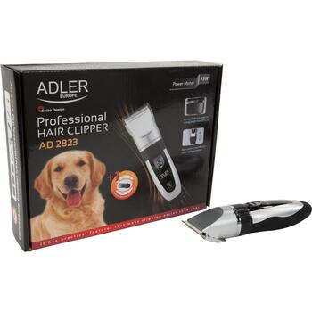 Adler Matu griezējs mājdzīvniekiem AD 2823, 35 W, 4 ķemmes 3-12 mm, akumulators, USB uzlāde (AD 2823)