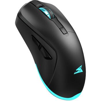 Baracuda Мышь TURTLE-B BGM-121, 3200 DPI, 6 кнопок, 95 г, RF 2.4 GHz, подсветка, для правой руки (TURTLE-B)