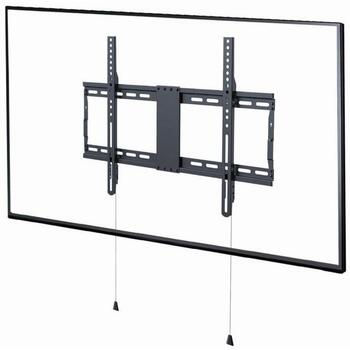 Gembird televizora stiprinājums WM-80F-01, atbalsta 37-80 collu, maksimālā slodze 70 kg, VESA 200 x 200 līdz 600 x 400 mm, melns (WM-80F-01)