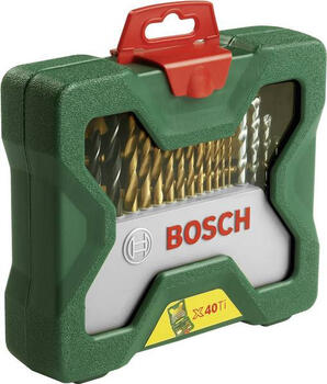 Titāna urbju un skrūvgriežu uzgaļu komplekts (40 gab.) 2607019600 BOSCH (2607019600)