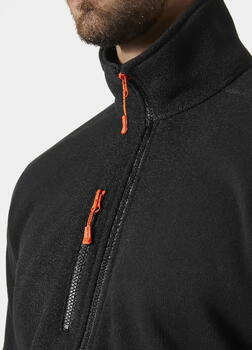 Helly Hansen Flīsa jaka Kensington 72250_990-2XL, melna, 2XL, 315 g/m², Polartec Recycled, EN 14058 1. klase (72250_990-2XL)