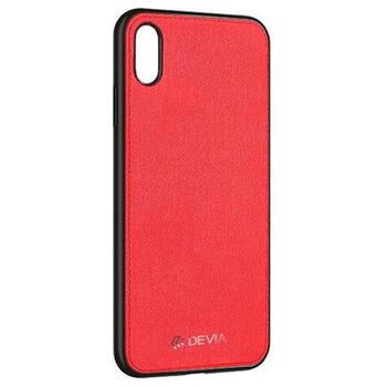 Devia чехол Nature для iPhone XS Max 102010445023, 6.5, красный, ткань, совместим с iPhone XS Max (102010445023)
