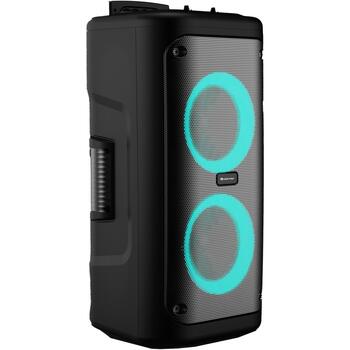 Denver Беспроводная колонка TSP-353 111151120040, 400 W, 3600 mAh, 4 ч зарядка, Bluetooth, AUX, Micro SD, 2 ч воспроизведение (111151120040)