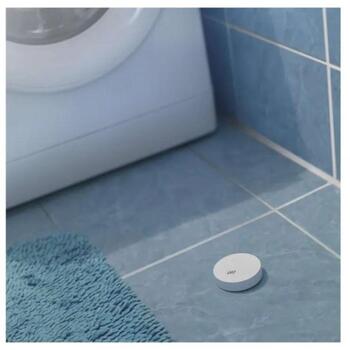 Emos Датчик утечки воды P56000S, 18 × 75 × 75 мм, Zigbee 3.0, 10 лет, IP65, 1 × 3 V CR2, ≤ 80% RH, > 85 дБ (P56000S)