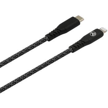 Tellur Кабель данных Type-C на Lightning TLL155461, 100см, 3A, 60W, 480Mbps, прочный, 30 000 сгибаний (TLL155461)