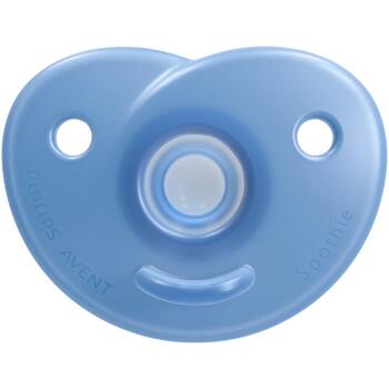 Philips Avent Soothie silikona māneklītis ar silikona vairogu, 0-6M, 2 gab. (SCF099/26)