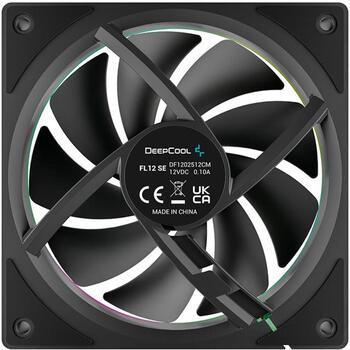 Deepcool Korpusa ventilators FL12 SE 3IN1 R-FL12SE-BKAPN3-G, 120 mm, 50.74 cfm, 28.67 dBA, 3 ventilatori, PWM atbalsts (R-FL12SE-BKAPN3-G)