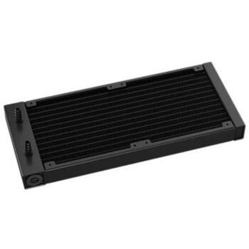 Deepcool CPU šķidruma dzesētājs LS520 A-RGB R-LS520-BKAMNT-G-1, 240 mm, 85,85 cfm, 500-2250 apgr./min, 2 ventilatori (R-LS520-BKAMNT-G-1)