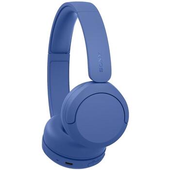 Sony наушники WH-CH530 WHCH530L.CE7, 30мм, 20-20000Гц, 55ч, Bluetooth 6.0, USB-C, встроенный аккумулятор, микрофон, шумоподавление (WHCH530L.CE7)