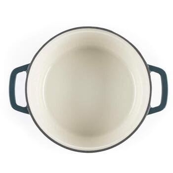 Salter Chester кастрюля BW13771GR, 3.4L, 24см, зеленая, чугун, с крышкой, газ, электрическая, индукционная, керамическая (BW13771GR)