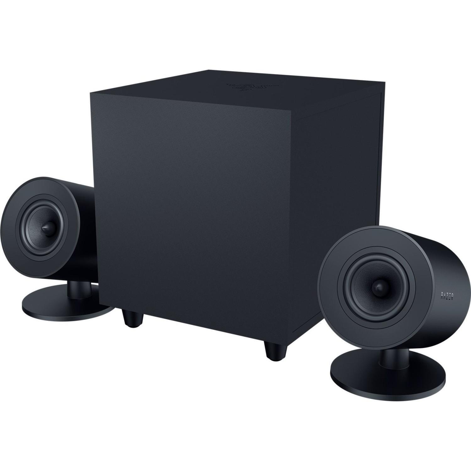 Razer игровая акустическая система Nommo V2 RZ05-04750100-R3G1, 2.1-канальная, 40-20000 Гц, Bluetooth 5.3, USB Type C в Type A (RZ05-04750100-R3G1)