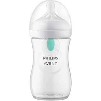 Philips Avent Natural Response антиколиковая бутылочка SCY673/01, 260 мл, соска среднего потока, клапан AirFree, без BPA (SCY673/01)