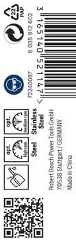 Urbjmašīnām/skrūvgriežiem PRO STAINLESS STEEL HSS-CO SPIRĀLVEIDA URBIS BOSCH 2608585879 (2608585879)