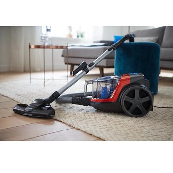Пылесос без мешка PowerPro Compact FC9330/09 900 W PowerCyclone 5 контейнер 1.5 L фильтр HEPA H13 Черный Красный Philips (FC9330/09)